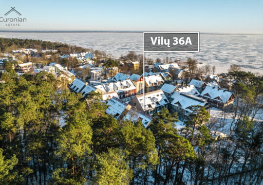 3 kambarių atostogų apartamentai Juodkrantėje