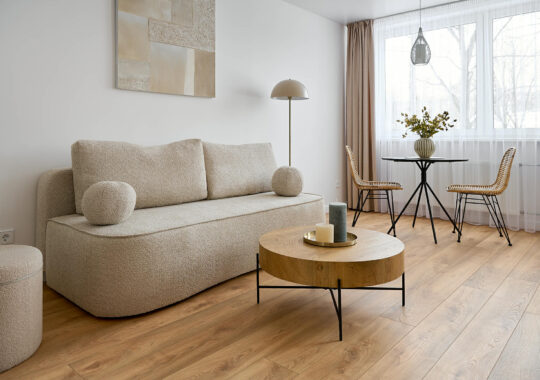 Naujai įrengtas 3 – jų kambarių butas, Klaipėdoje, Taikos prospekte