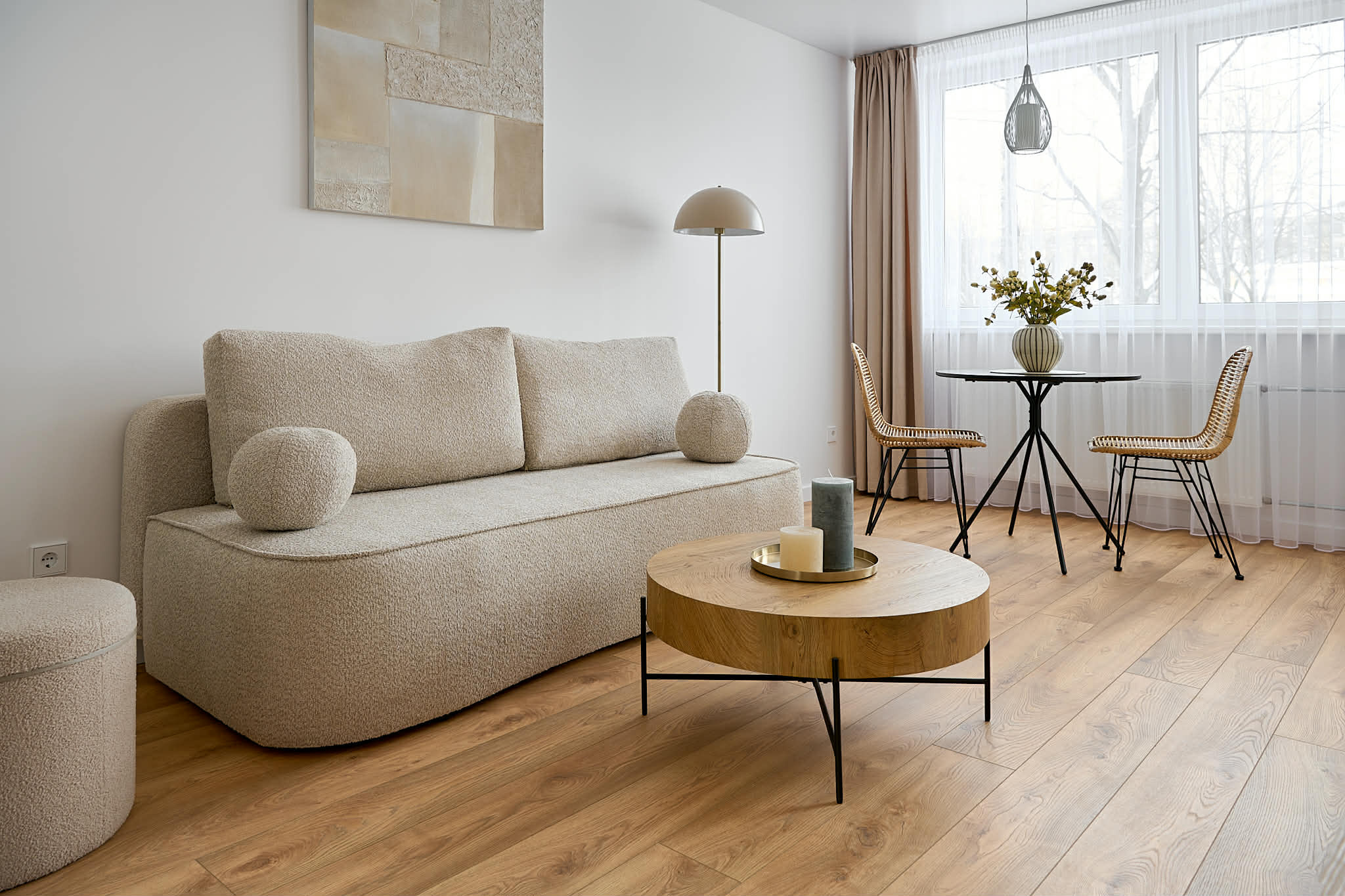 Naujai įrengtas 3 – jų kambarių butas, Klaipėdoje, Taikos prospekte